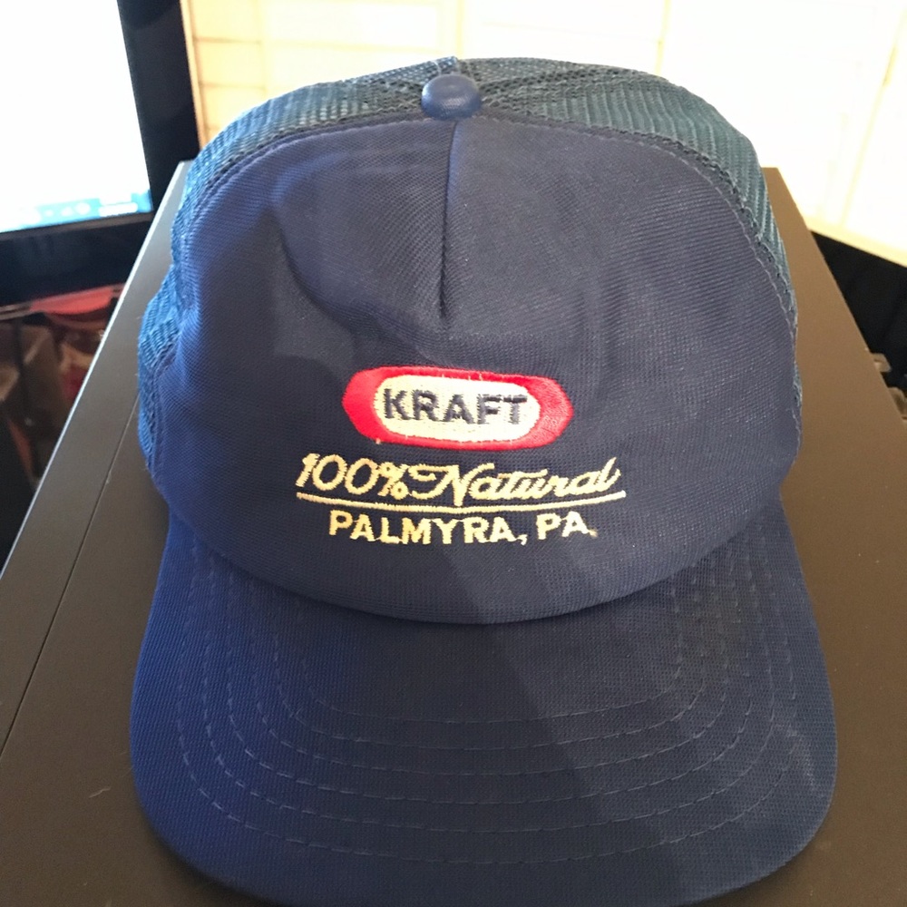 VINTAGE Kraft 100% Natural HAT Cap 1920 NEW ERA